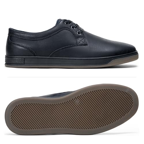 Image of Jousen Men's Fashion Sneakers Classic Retro Casual Shoes for Men Breathable Business Dress Sneaker