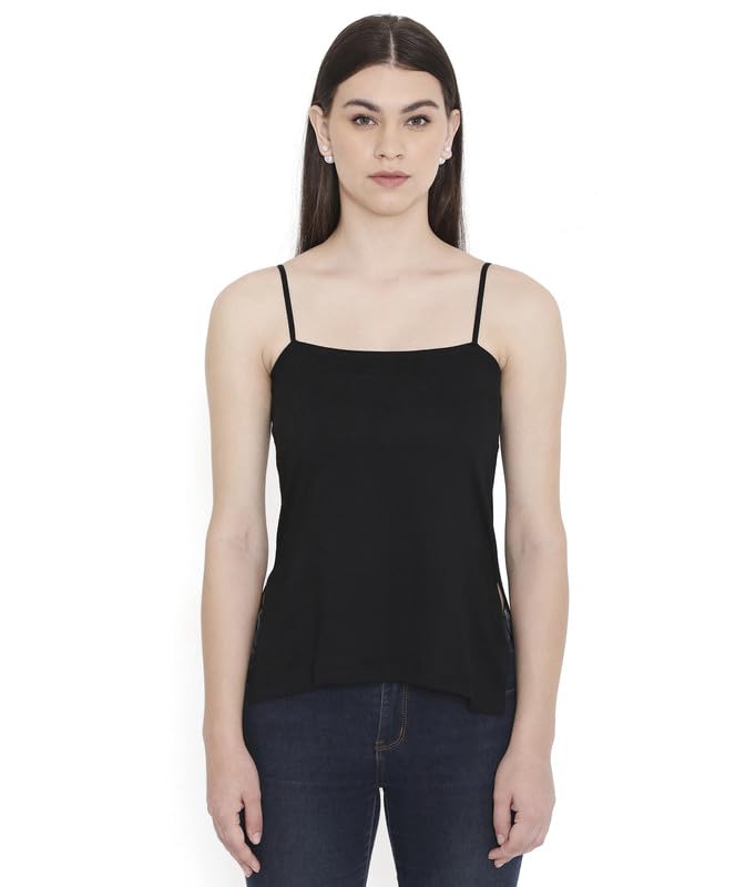 vip feelings Feelings KS03 Women's Soft Cotton Kurti Slip with Side Slit Adjustable Straps and Enzyme Finish Treatment-picture-33