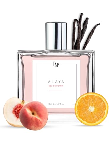 Image of EM5 Alaya Perfume for Women | Musky Citrus Floral Fresh Fragrance | Unisex Eau de Parfum Spray | Luxury Gift for Her | 50ml