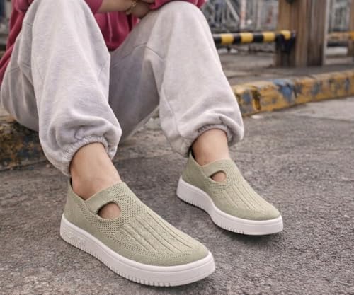 Image of Kraasa Lightweight Ballet Flats Bellies for Women, Walking Flat Shoes for Woman, Elastic Fit and Comfort, Ballerina for Ladies and Girls