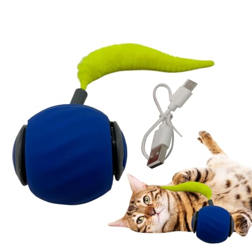 Balle de jeu pour chat interactive et rechargeable - 2