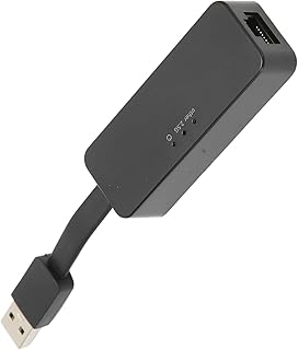 2.5G Ethernet USB Adapter, USB3.0 to 10M/100M/1000M/2.5Gbps Wired RJ45 LAN Network Adapter USB3.0 to Gigabit Ethernet Adapter for Gaming for Desktop