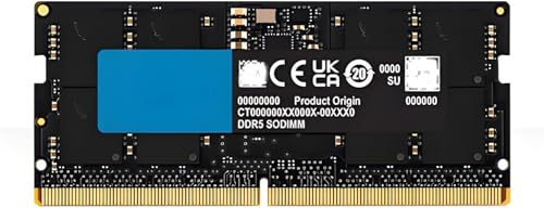 Mémoire RAM DDR5 SODIMM 16 Go pour éliminer les ralentissements PC