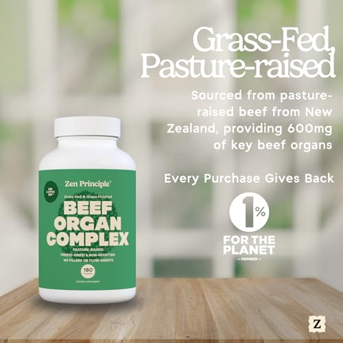 Zen Principle Grass Fed Beef Organs Supplement