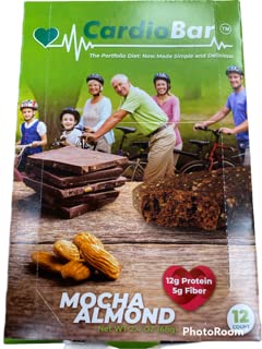 Cardio Bar Barra de Cereal Energía Mocha Almond 12 und miniatura 4