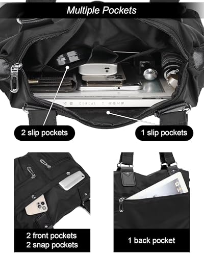 Sac fourre-tout multi-poches étanche avec sangles confort réglables