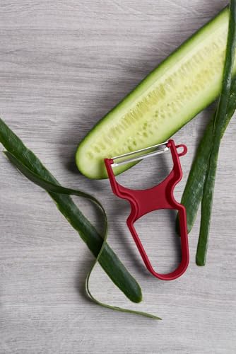 Foto von Victorinox RAPID Sparschäler, Gemüse, Gerader Schliff, Extra Scharf, Pendelklinge, Robuster Kunststoffgriff, für Links- und Rechtshänder