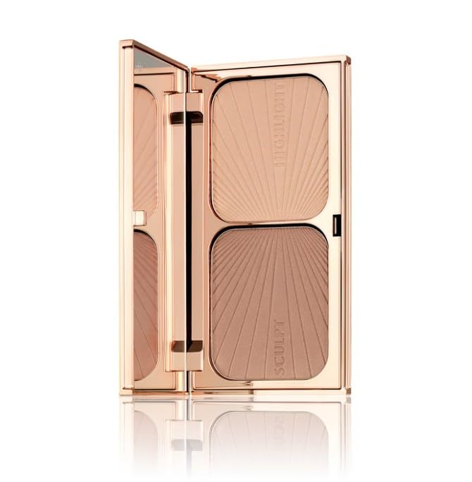 Charlotte Tilbury ORIGINAL | Filmstar Bronze & Glow - Polvos Bronceadores | 22.5 gramos | by BELLA (LIGHT-MEDIUM, 22.5 g (Paquete de 1))