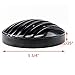CISUNG Metal Headlight Grill Cover Fits Harley Davidson Sportster XL 883 1200 X48 Black