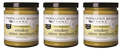 Terrapin Ridge Farms Smokey Onion Gourmet Mustard Γ’β¬β Three 8.5 Ounce Jars Terrapin Ridge Farms Smokey Onion Gourmet Mustard Γ’β¬β Three 8.5 Ounce Jars