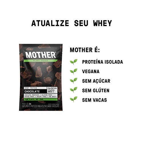 Sport Protein Chocolate Sachê 34g, Mother Nutrients BR