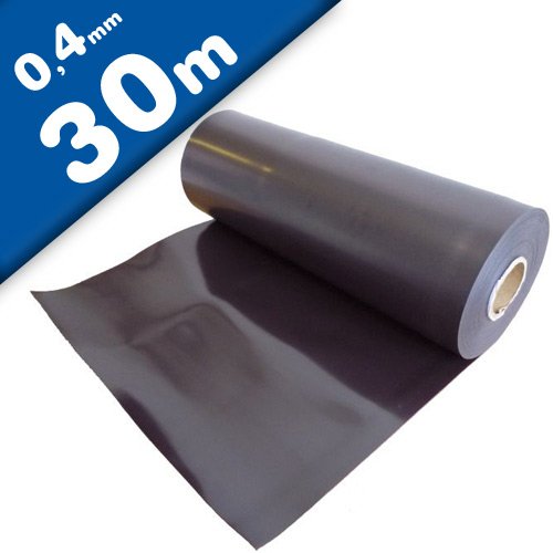 Lámina magnética natural 0,4mm x 0,62m x 30m - Ideal para señalización, tarjetas personals, artículos educativos, juguetes, carteles, calendarios, souvenirs, Para publicidad y promociones.