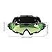 ALLOMN Spy Night Vision Goggles with Flip-Out, Adjustable Kids LED Night Green Lens Glasses for Hunting Racing Bicycling, Skying to Protect Eyes