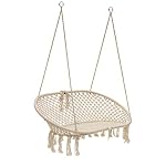 Sorbus Double Hammock Swing, Macrame Double Bench - Image 6