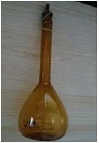 GOWE 2000ml Lab Brown Glass Volumetric Flask with Glass Stopper