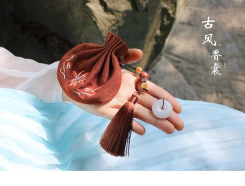 Bolsa vacía para bordado estilo Hanfu miniatura 2