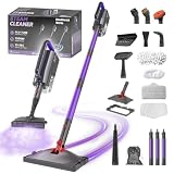 BlackForest Works 2-in-1 Dampfreiniger,1500W Handgerät,15s Aufheizung