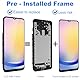 ZOETEC Bildschirm Ersatz für Samsung Galaxy A25 5G SM-A256B A256E A256U LCD Display Touchscreen Digitizer Vollmontage mit Rahmen Reparatur Werkzeug Set
