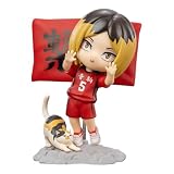 Jiumaocleu Kozume Kenma Figura de anime Look Up Figura Kozume Kenma Cake Topper Modelo 9CM Regalo de cumpleaños para fans Decoración de escritorio Coche