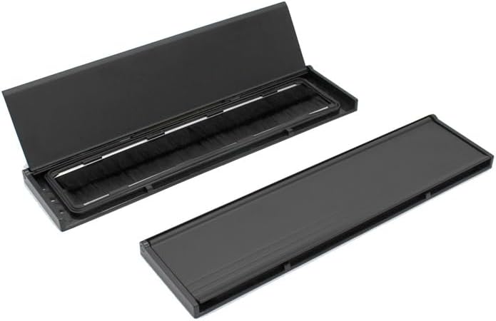 FHC FHCMS13BL Draft Free Mail Slot 3" x 11-1/2" - Black Anodized