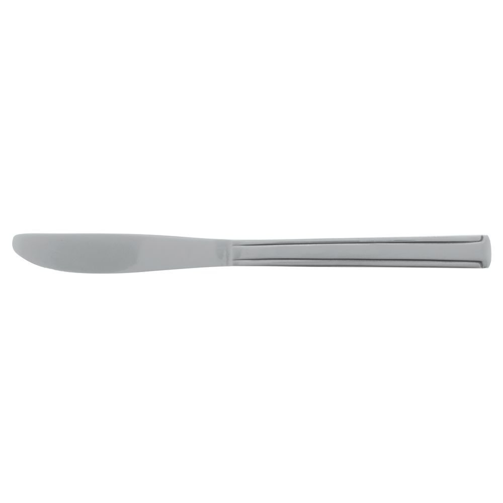 Dinner Knife Dominion Pattern 18/0 Stainless Steel - 12 per box by HUBERT – Stainless Steel, Silver, Pack of 12, Model HDO-08-HB
