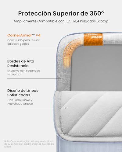 Funda para Surface Laptop 6 con protección 360 grados anticaídas 4