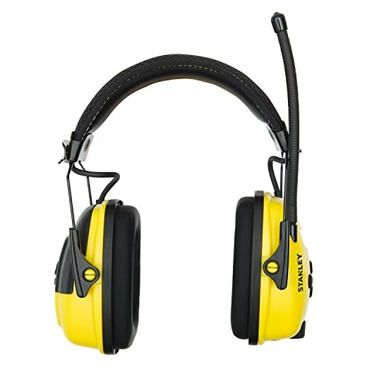 Stanley Sync Digital AM/FM/MP3 Radio Earmuff (RST-63012)