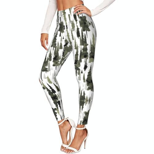 Leggings de entrenamiento con compresión activa y camuflaje para fitness