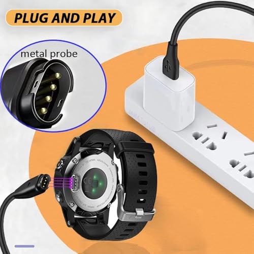 Blance, Carregador Cabo PD Para Garmin Forerunner 945 935 245 255