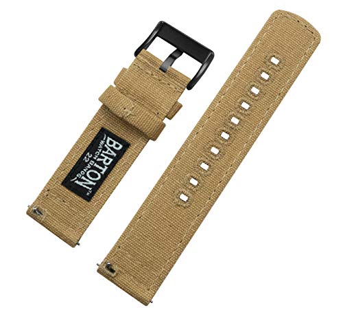 Image of BARTON Canvas Quick Release Watch Band Straps