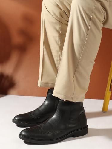 Image of Carlton London Men's Comfortable Chelsea Slip On Boot