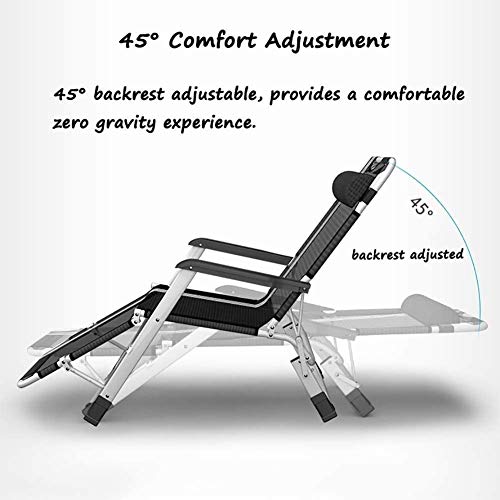 Chaise longue pliante extérieure inclinable et réglable de camping - 7