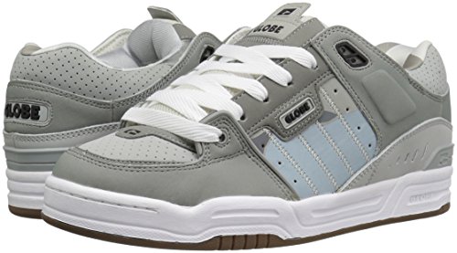 Image of Globe Mens Fusion Skate Shoes, Grey /Grey /Camo, 5 M US