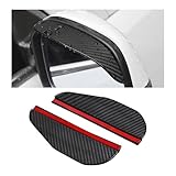 NYTKL 2 PCS Mirror Rain Visor Eyebrow, Rainproof PVC Side Mirror Guards Visor Eyebrow...