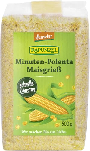 Rapunzel Bio Minuten-Polenta Maisgrieß, demeter (2 x 500 gr)