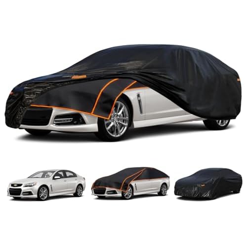 Kayme Padded Hail Protector Car Cover Custom Fit for Chevrolet SS (2014-2025), Anti Hail Blanket with Multilayer Thickened Design, Hail Proof & All We