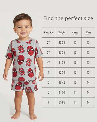 Image of Marvel Boys' T-shirt and Shorts Set