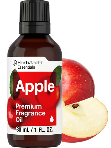 Horbach Apple Fragrance Oil | 1 Fl Oz (30ml) | Premium Grade | for Diffusers Candle and Soap Making DIY Projects & More