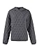 Kenhansion Women's Lightweight Quilted Textured Hoodies Sweatshirt Fashion Casual Long Sleeve Warm Pullover Tops Fall Coats (Dark Grey,Large)