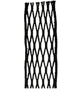 Performall Sports Dyna Lacrosse Mesh 6D Diamond Semi-Soft Black
