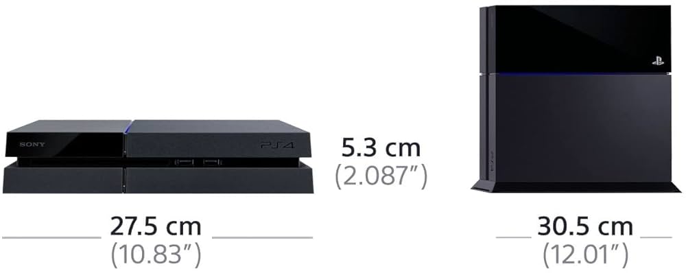 SONY - SONY  PlayStation4 Jet Black　500GB Sony PlayStation 4 Slim (500GB) - Jet Black - - LDLC | Holy