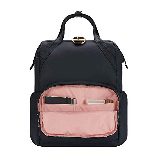 Image of PacSafe Women's Citysafe CX 17L Anti Theft Backpack-Fits 16 inch Laptop, Black, One Size