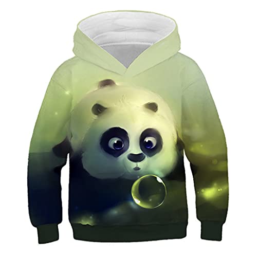 Sudadera con capucha 3d para niños y niñas, con diseño de animales, Color de la imagen: 12, 6 Años Cover