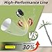 Chway 14 Pcs AF-100 Weed Eater Strings Compatible with Black and Decker Weed Eater, 0.065’’ AFS Automatic Feed Replacement Spool, 12 Pcs Spools(360ft Total), 2 Pcs RC-100-P Caps and 2 Springs