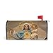 Virgin Mary Lady of Guadalupe Mother of Lord Magnetic Mailbox Cover Seasonal Letter Post Wraps Garden Home Outdoor Yard Decor Standard Size 25.5