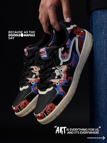 Image of The Souled Store Urban Blaze: Men and Boys Lace Up Low Top Sneakers