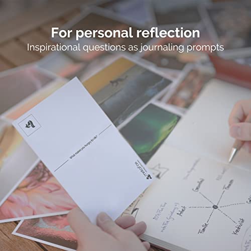 metaFox | World of Emotions Postcards Pack | 52 Cards for Coaching and Therapy