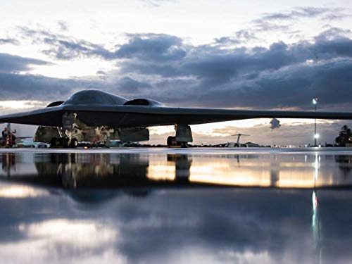 DIY Adult Digital Paintings-Northrop-Grumman-B-2-Spirit-bomber -Frameless -16x20Child Gifts DIY Adult Digital Paintings-Northrop-Grumman-B-2-Spirit-bomber -Frameless -16"x20"Child Gifts