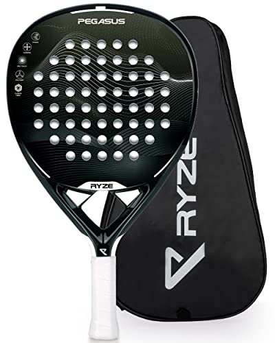 RYZE PEGASUS Padel Racket 100% koolstofvezel 360 g