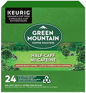 Green Mountain Coffee Half-Caff, Decaf 